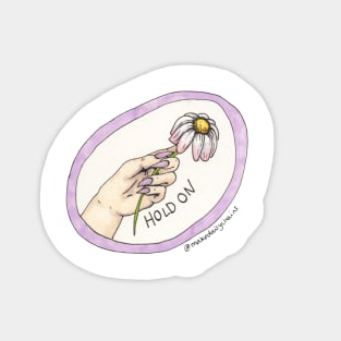 Hold On Sticker